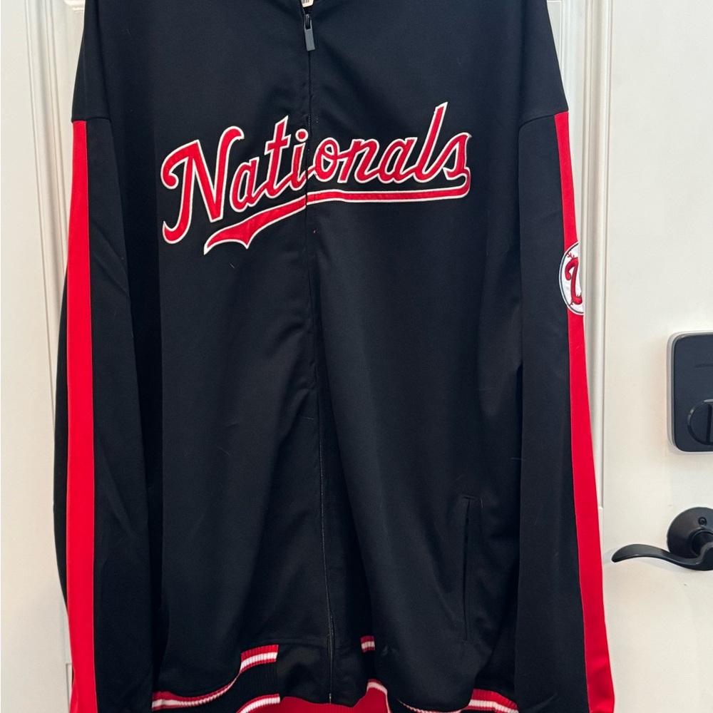 Nationals Black and Red Jacket